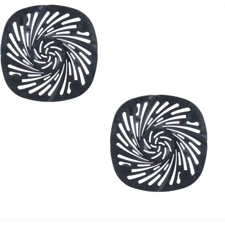 2 unids ducha cubierta de drenaje, extensión del pelo del silicón, tubo del Ter del silicón, fregadero de la cocina drenaje tapón extensión, baño negro - 1