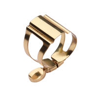 Ligadura De Saxofón Compacta Y Duradera Con Ajuste Por Tornillo Para Soprano Accesorio De Música Sin Marcas De Químicos Producido En China - details 8
