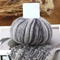 Hilo De Crochet Suave Para Invierno DIY Tejido a Mano Con Algodón Mohair Yarn Para Pasteles Ropa Gorro Cuello Largo - details 2