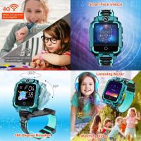 Reloj inteligente para niños con Rastreador GPS, Reloj de teléfono con video chat, Llamada de 3 Vías, Reloj con Cámara, Pantalla táctil de 1,4 pulgadas, reloj de teléfono para niños y niños de 3 a 15 años with Tarjeta SIM (GREEN) - details 1