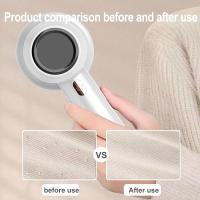 Quitapelusas eléctrico, Quita Pelusas removedor de Pelusas con 2 Cuchilla de Afeitar de Repuesto, afeitadora portátil de Tela para Ropa, Muebles, Ropa de Cama, Alfombra - details 3