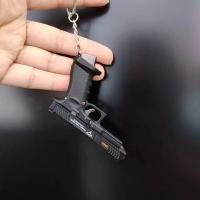 Pistola De Juguete De Aleación Semi-alloy G34 TTI Desmontable Mini Gun Toy Llavero Colgante Para Bolsa Para Niños Y Adultos - details 4