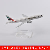 Modelo De Avión JASON TUTU 16cm Boeing 777 Emirates Airlines Metal Escala 1/400 Sin Batería Para Mayores De 14 Años - details 1