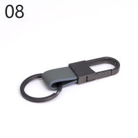 Llavero De Cuero Moda Con Anillo Metálico Para Llaves De Coche Soporte De Cinturón Para Mujeres Y Hombres Accesorios De Moda - details 8