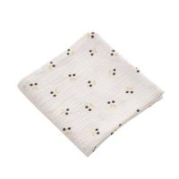 Mullidor De Algodón Para Bebé Con Estampado Floral Tapete De Muselina Para Cuna Y Baño Cubierta De Silla De Paseo Para Recién Nacidos - details 19