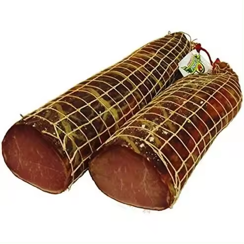 Trozo de Lomo Casero Ahumado - 1 Kg - Lomo Fabricado en Priaranza de la Valduerna (Castilla y León) - WikiMark - 1