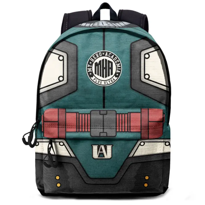 Mochila My Hero Academia 44cm. Mochila ergonómica con amplio espacio. Diseño resistente y versátil para llevar tus pertenencias con estilo. - 1