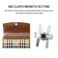 20 cierres magnéticos para laveros y bolsos, cierres a presión, manualidades - details 1