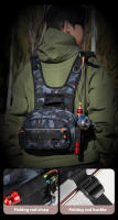 Bolsa De Pecho Táctica Molle Vest Monedero Frontal Para Exteriores Senderismo Escalada Pesca Kit De Reconocimiento Bolsa De Camping Para Hombres - details 2