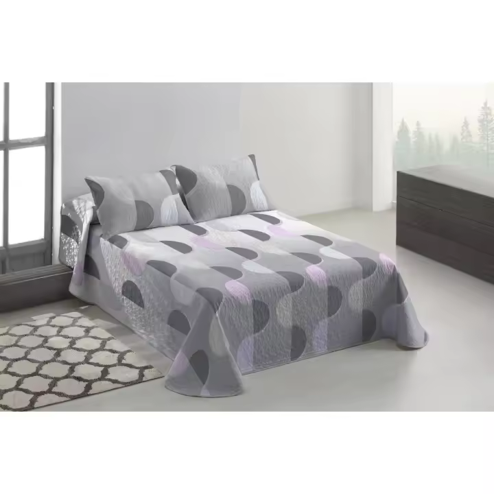 Colcha Bouti Acolchada Entretiempo 90 cm - 100% Poliéster - Calidad y Comodidad de Futonia - 1
