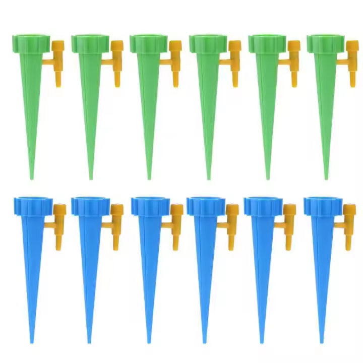 Sistema De Riego Automático Para Plantas Y Flores En Interiores 1/12 Pcs Con Agujas De Rociado Manual Plástico Para Botella - 1