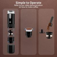 Cafetera Eléctrica portátil para uso en el hogar, máquina de café molido con cápsula Eléctrica - details 3