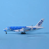 Modelo De Avión A380 ANA Turtle Airlines a Escala 1:400 Con Plataforma De Aterrizaje De 20cm Colección De Juguetes De Aleación Para Niños Y Adultos - details 14