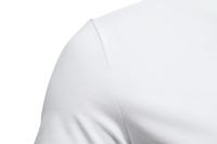 Camiseta De Hombre Verano Manga Corta Estilo Casual Algodón Ajustada V Cuello Secado Rápido Running Top Basic Fitness - details 12