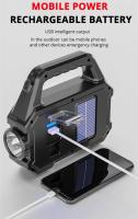 Linterna Recargable USB Impermeable Con 6 Niveles De Brillo COB/LED Torcha Portátil Luz De Camping Y Senderismo Solar Para El Hogar - details 7