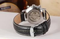 Reloj Mecánico Automático JARAGAR 348 Para Hombre Con Correa De Cuero Lujo Resistente Al Agua Casual Business Reloj Hombre - details 25