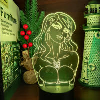 Lámpara LED De Ilusión 3D Anime Fullmetal Alchemist Cambio De Color Para Decoración De Habitación Infantil Luz Nocturna De Mesa - details 11