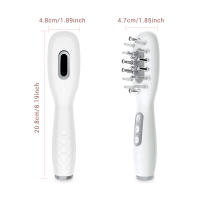Nuevo aplicador de medicina para el cuero cabelludo, peine para el cuidado del cabello con microcorriente EMS, guía de luz de color, peine de masaje con medicina líquida - details 15