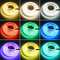 Tira De Luz LED COB RGBCCT Alta Densidad 840 LEDs Dimmer Flexível RA90 FCOB Tira De Luz RGB CCT DC24V Para Iluminación Doméstica - details 1