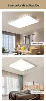 Panel De Luz LED 220V Piezas De Repuesto Para Lámpara Cuadrada Y Pared Luz De Techo Con Lente Y Tablero Fuente De Energía AC Ahorro De Energía Dimmable - details 5