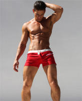 Pantalones De Baño Para Hombre Con Bolsillo Cremallera Y Secado Rápido Transpirables Traje De Baño Corto De Natación De Verano Con Encaje Interior - details 22