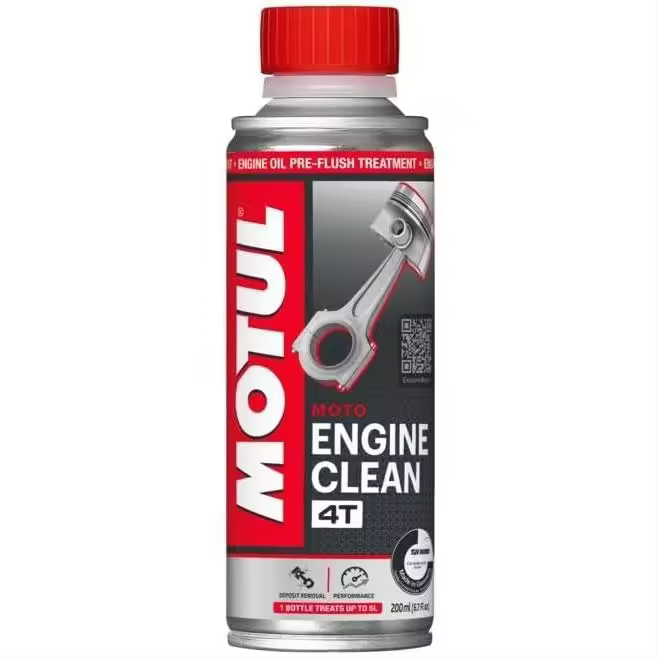 Motul Limpiador de Motor para una Limpieza Profunda, Aditivo para Motocicletas - 200 ml - 1