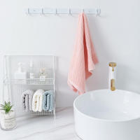 Toalla De Rostro Suave De Algodón 100% Para Adultos 13x28.74 Pulgadas Toalla De Mano a Cuadros Toalla De Cabello Deportiva Toallas De Baño Herramientas De Cuidado Facial - details 0