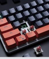 Teclado Mecánico De Juegos MUCAI 61 Teclas USB Intercambiables Caliente Efecto De Luz Rojo LED Compacto Y Práctico - details 5