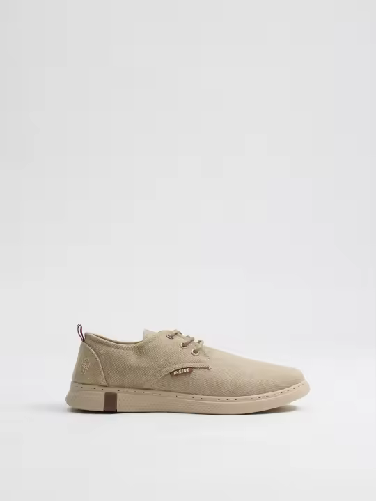 Zapatillas de lona versátiles y ligeras, con suela de goma y detalles metálicos, ideales para diario INSIDE - 1