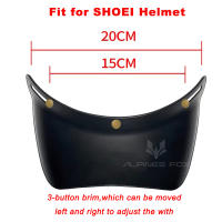 Ala De Casco Universal Desmontable Con Protección UV Para Motocicleta Compatible Con SHOEI EX ZERO/TT&CO Estilo Retro Y Vintage - details 0