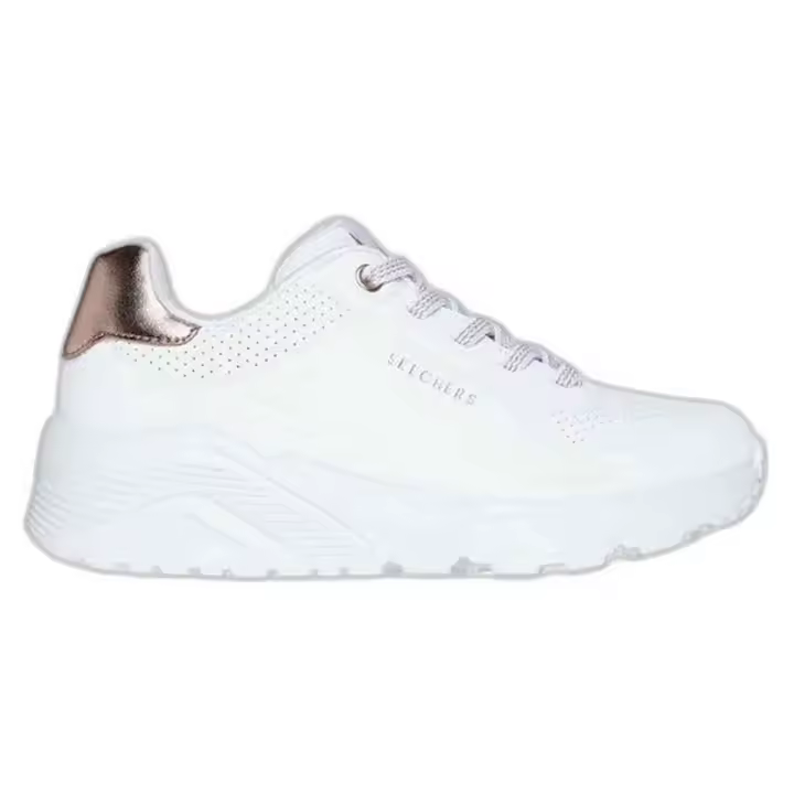 Zapatillas Skechers Uno Lite para niñas en color blanco - 1