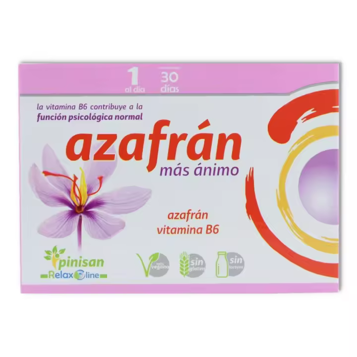 Azafrán Más Ánimo Pinisan - Relajación y Regulación del Sistema Nervioso - 1
