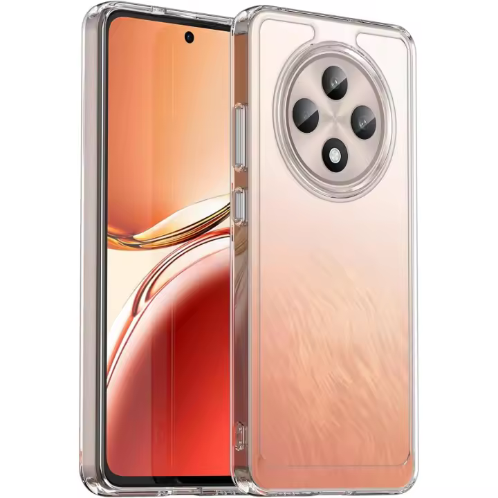 Funda Oppo Reno 12F / 12 FS (4G) (5G) Carcasa Gel TPU Silicona Transparente GTR + Protector Pantalla Cristal Templado Movilear - 1