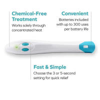 Dispositivo electrónico para el tratamiento de picaduras de mosquitos. Dispositivo para picar y picar mosquitos sin productos químicos, dispositivo para picar rápidamente al bebé, dispositivo para picar al aire libre - details 2