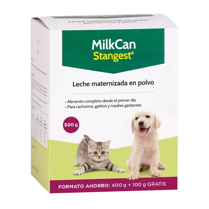 MilkCan 500 g leche maternizada en polvo para perros y gatos STANGEST - 1