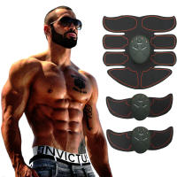 Estimulador Muscular Inteligente Entrenador De Abdomen Con Electrodo Para Pérdida De Peso Y Adelgazamiento Dispositivo De Modelado Corporal Negro Tamaño Multi SML - details 7