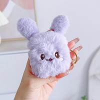 Funda De Peluche Gruesa Divertida Para Mujeres Y Niñas Para Airpods pro 3 2 1 Cubierta De Oído De Dibujos Animados Lindo Para Generaciones 2ª 3ª - details 2