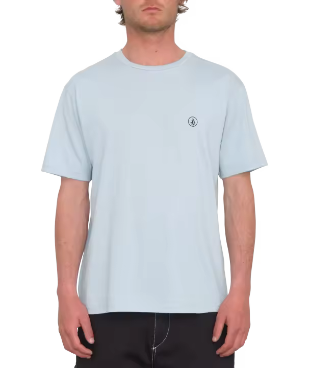 Camiseta de manga corta Volcom Circle Blanks Hth - Celestial Blue - 1