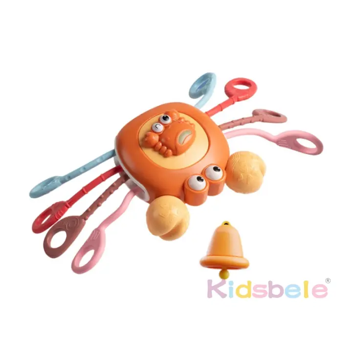 Juguete De Actividad Para Pequeños Unicornio Y Caballo De Silicona Montessori Sensorial Viaje Educativo Temprano Pulsera De Cuerda En La Mano - 1