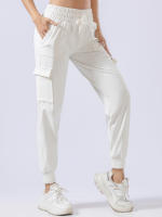 Pantalones De Running Para Mujer Tallas Grandes Con Cierre De Cordón Material Poliéster Sueltos Y Cómodos Para El Invierno - details 0