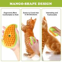 Cepillo De Vapor Para Gatos Y Perros Herramienta De Peluquería Para Masaje Y Eliminación De Pelos Con Sprayer Eléctrico 3 En 1 - details 3