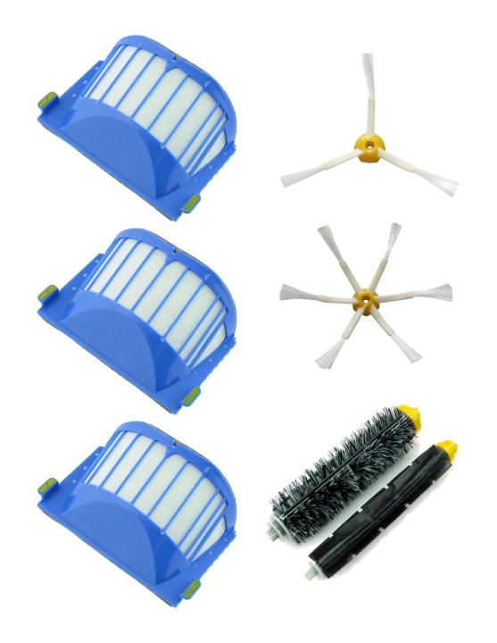 Kit Ricambi MIRTUX Per Aspirapolvere Roomba 900 Serie (960, 970, 980, 990, 996) - Foto 4