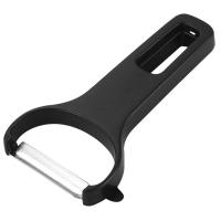 DESEOS Peladores de Verduras Multiusos de Alta Calidad – Set de 3 Peladores de Cocina en Blanco, Gris y Negro - Acero inoxidable - details 3