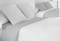 Mommata Colcha Bouti Bordada Reversible Gris Bicolor. - details 7