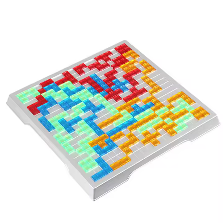 Juego De Estrategia Divertido Blokus Tablero De Ajedrez Para Niños Juguetes Familiar Para El Desarrollo De Habilidades Regalos Educativos - 1