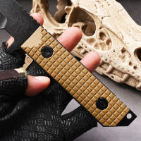 Cuchillo De Camping Al Aire Libre Portátil Exploración De Selva Cuchillo De Montañismo De Alta Dureza Cuchillo De Sobrevivencia Acero Inoxidable - details 5