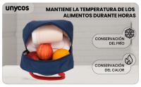 UNYCOS Bolsa Térmica Porta Alimentos 7L Nevera Portátil, Lunch Box Impermeable, Hermética e Isotérmica - details 2