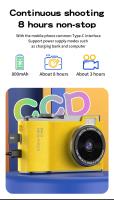 Cámara Digital HD 64MP Con Autofocus Para Fotografía Y Vídeo Pantalla De 2.4 Pulgadas Portátil Para Niños Y Adultos Principiantes Cámara De Vlog - details 7