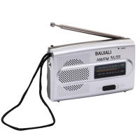 Mini Radio AM FM Con Antena Telescópica Altavoz Operado Por Batería Portátil Mejor Recibimiento Para Hogar De Ancianos - details 6