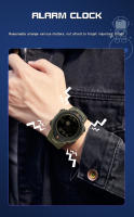 Reloj Militar De Moda Para Hombre SANDA Resistente Al Agua Deportivo Al Aire Libre Reloj Digital LED De Pulsera Con Luz Trasera Resistente Al Shock - details 2